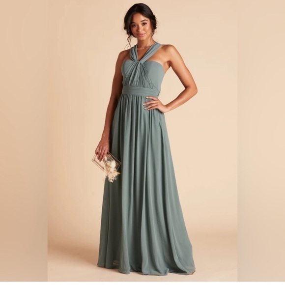 NWT Birdy Grey Grace Convertible Dress in Sea Glass - Picture 2 of 11